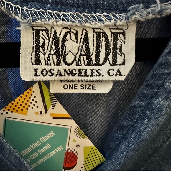 Facade vintage denim studded set - Picture 6 of 8